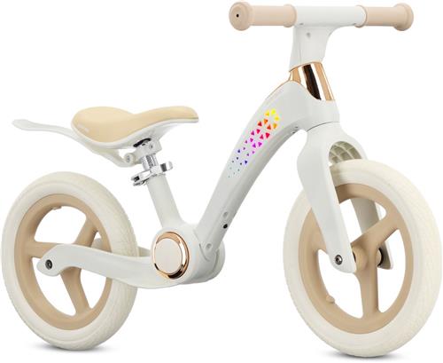 sun baby Loopfiets voor Kinderen Aurum - 2 jaar, Loopfietsen, frame van polypropyleen en nylon, schuimwielen, verstelbaar zadel en stuur - CrÃ¨me-beige