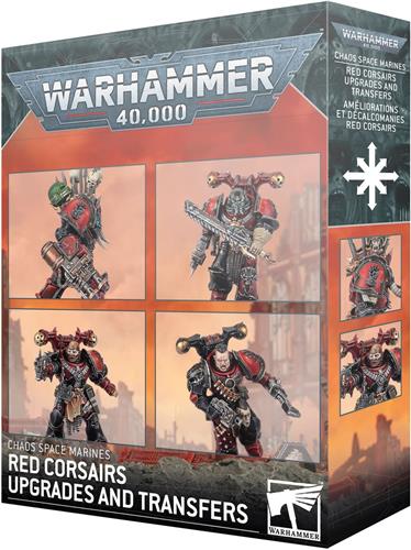 Chaos Space Marines Red Corsairs Upgrades & Transfers