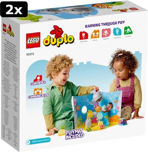 2x LEGO DUPLO Wilde dieren van de Zee - 10972