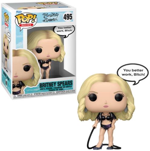 Funko Pop! Rocks: Britney Spears (Work Bitch) #495