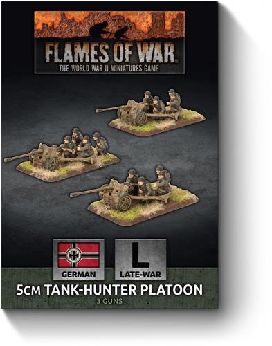 Flames of War 5cm Tank-Hunter Platoon - Plastic - D&D Tarokka Deck Curse of Strahd