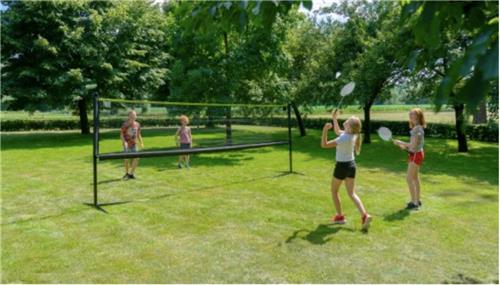 DUNLOP Sportnet - Volleybal - Badminton - Tennis - Handbal - Net - Sport - Handbal - Kwaliteit Sportnet - 609 cm op 220 cm