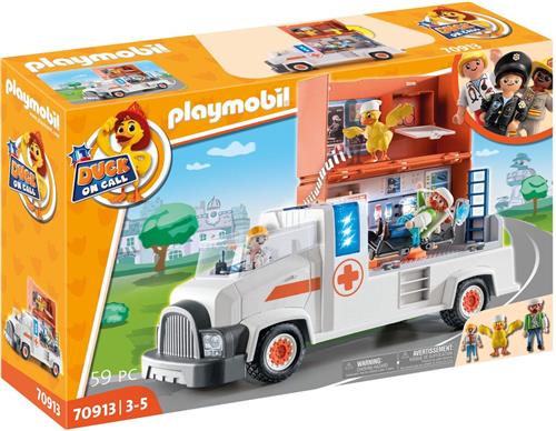 Playmobil Duck On Call - D*O*C* - Ambulance 70913