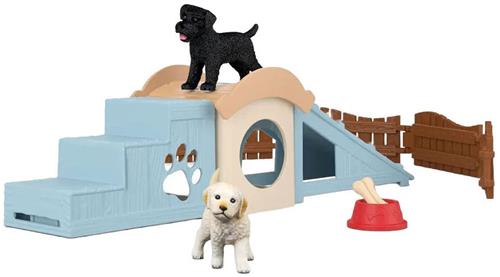 schleich FARM WORLD Avonturenpret Voor Kleine Puppy's 42763