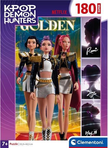 K-Pop Demon Hunters puzzel  180 stukjes  48,5 Ã— 33,5 cm  legpuzzel