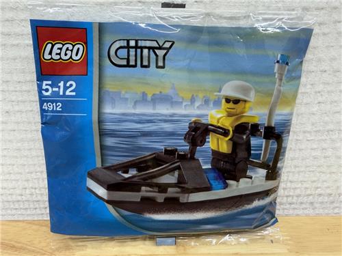 LEGO 4912 City - Politie Jet Ski / Police Jet Ski (Polybag)