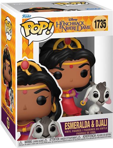 Funko Pop! Disney: The Hunchback of the Notre Dame - Esmeralda and Djali #1735