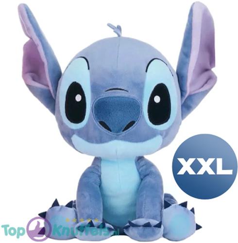 Stitch - Disney Lilo & Stitch Pluche Knuffel XXL 100 cm - Grote XL Plush - Lilo & Stitch Extra Groot - Angel, Leroy, Scrump - Speelgoed Knuffels Cadeau