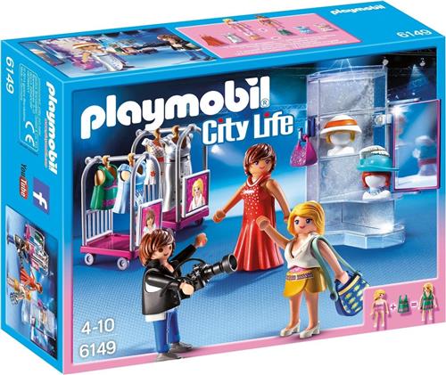 PLAYMOBIL City Life Modeshow met fotograaf  - 6149