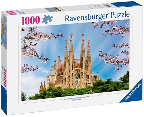 Ravensburger - Volwassen Puzzel - 1000-stukjes puzzel - De Sagrada FamÃ­lia - Vanaf 14 jaar - Premium Puzzel - 12001791