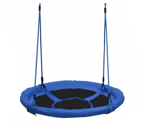 Nestschommel - voor Kinderen - Nestschommel Buitenspeelgoed - Ã˜ 100 cm - Verstelbare Hoogte - 180 cm - Weerbestendig - Voor Tuin - Speelplaats - en Camping - Ruime Zitting