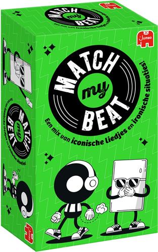 Jumbo - Match My Beat Original - Partyspel - Actiespel - Muziekspel vanaf 17 jaar