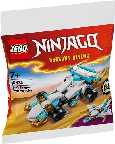LEGO Ninjago 30674 - Zane's drakenkracht voertuigen (polybag)