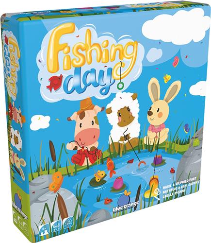Blue Orange Games - Fishing Day - Bordspel Educatief - 2-4 Spelers - Vanaf 5 Jaar