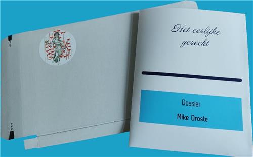 VaardigVertellen - Het eerlijke gerecht - Mike Droste Dossier - moordspel - detectivespel