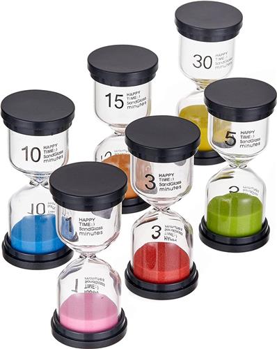 Sand Timer - Zandloper voor kinderen  - kleurrijk zand   6