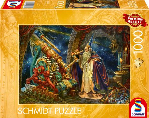 Schmidt - Legpuzzel - De astronoom - 1000 stukjes - Volwassenen - vanaf 12 jaar