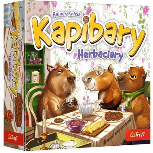 Trefl Kapibary Herbaciary - Kaartspel - Elegante Theepartij - Strategie