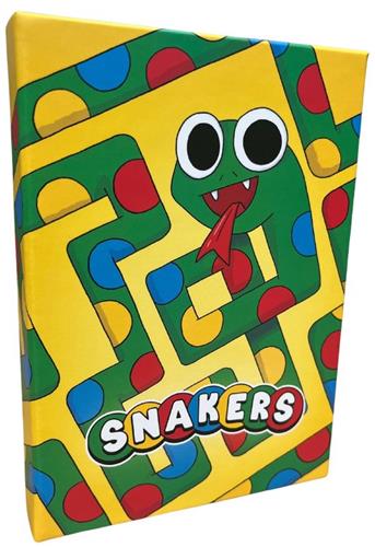 Asmodee kaartspel Snakers - kleurrijk familiespel voor kinderen.