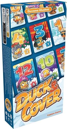 Duck & Cover - Kaartspel - 2 tot 7 Spelers - 8+ jaar - Familiespel - Gezelschapsspel - Snel, eenvoudig en hilarisch kaartspel