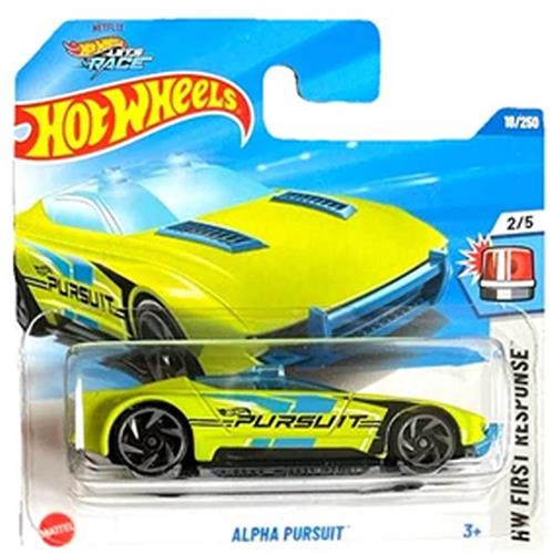 HOT WHEELS ALPHA PURSUIT GREEN 18/250 HW FIRST RESPONSE 2/5 SHORT CARD 2026