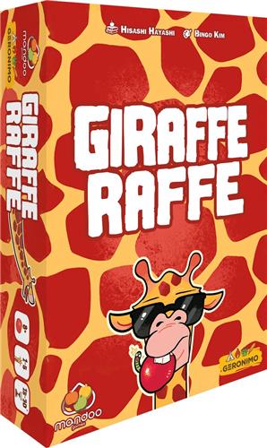 GIRAFFE RAFFE - GERONIMO GAMES - VAN 1 TOT 5 SPELERS - VANAF 8 JAAR OUD