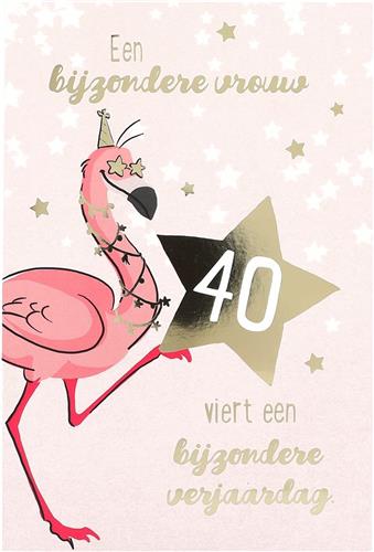 Depesche cadeau 40 jaar vrouw verjaardag - bijzonder feest.