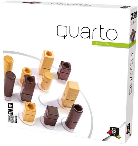 Gigamic - Quarto - Strategisch Denkspel voor Twee Spelers - Vanaf 8 Jaar - Bordspel - NL GB FR DE ES IT