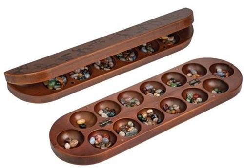 Kalaha 3259 hevea hout vouwb.40x12,6 cm