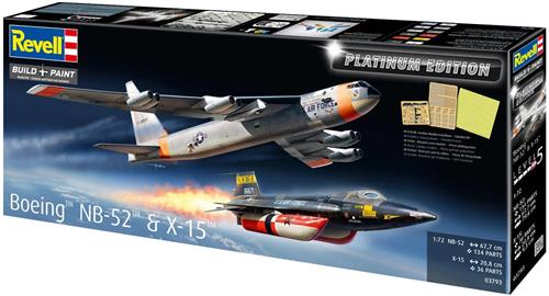 Revell 03793 Boeing NB-52 & X-15 Combo Set  NASA Testvliegtuigen  Schaal 1:144 Modelbouwpakket