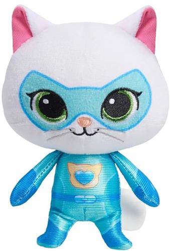 Bitsy - Disney SuperKitties Pluche Knuffel 15 cm - Super Kitties Plush Toy - Speelgoed Knuffels voor Kinderen Jongens Meisjes