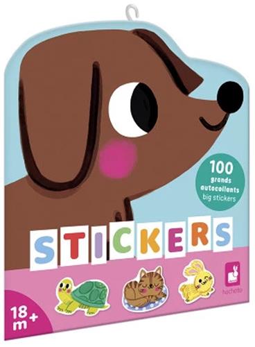 Janod Stickers - 100 stickers - Huisdieren