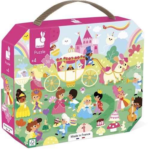 Janod Puzzel - Princessen 36 stukjes