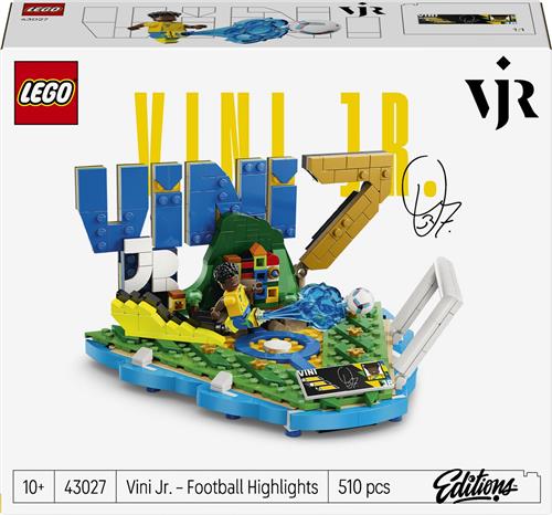 LEGO Editions - Vini Jr.  Voetbalhoogtepunten Voetbal Bouwpakket voor Kinderen - 43027