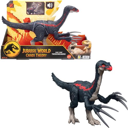 Jurassic World Sla en Brul Therizinosaurus - Met aanvalsfunctie en geluiden - Chaos Theory