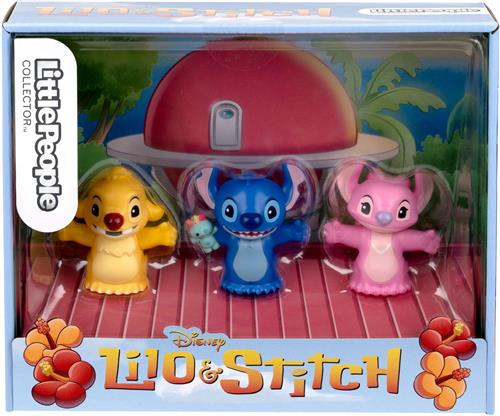 Fisher-Price Little People Collector DisneyStitch en Familie - 3 figuren