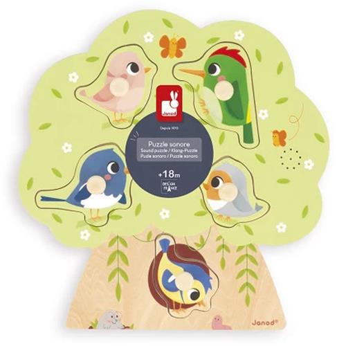 Janod Muziekpuzzel - Vogels