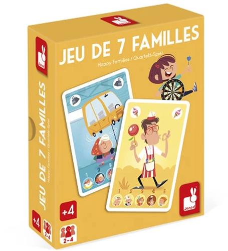Janod Spel - Kwartet familie