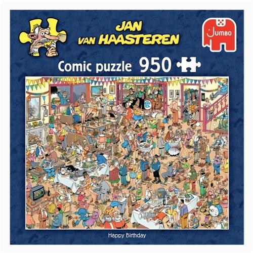 Jumbo - Jan van Haasteren - Happy Birthday - 950 stukjes - Legpuzzel