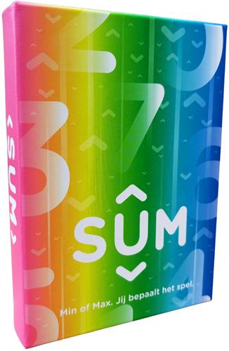 Asmodee educatief spel Sum - tactisch kaartspel voor 2-5 spelers.