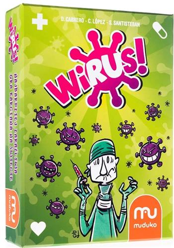 Muduko - Wirus Serie - Kaartspel - 2 tot 6 Spelers - 8+ Jaar