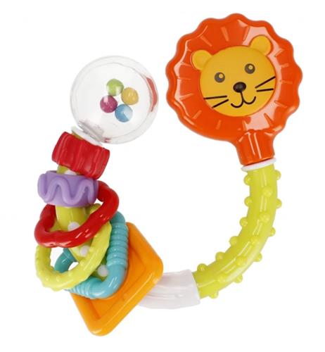 BamBam rammelaar leeuw - rammelaar - baby - speelgoed - babyspeelgoed - 0m+