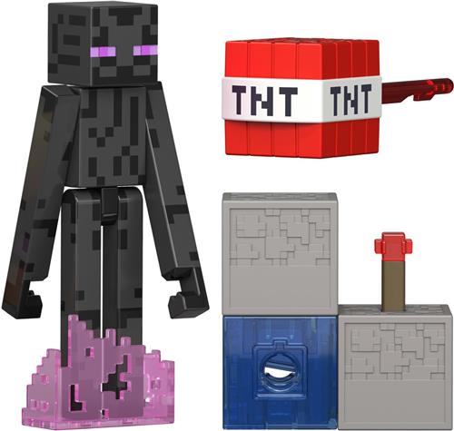 Mattel Minecraft Action Figure Enderman 8 cm Action Figuur