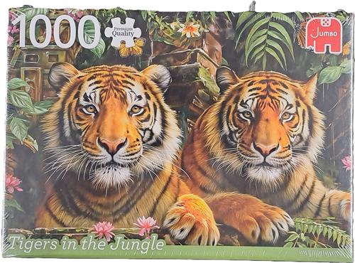 Jumbo Puzzel Tigers in the Jungle 1000 stukjes