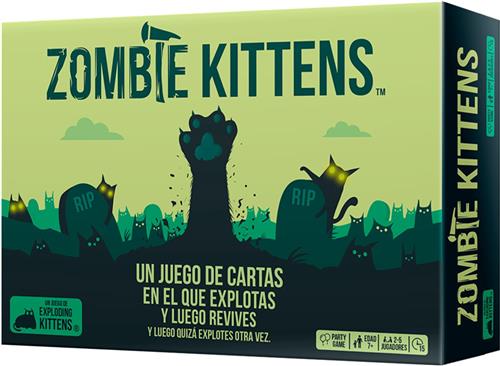 Asmodee Zombie Kittens, Bordspel, Strategie, 7 jaar, 15 min, Familiespel