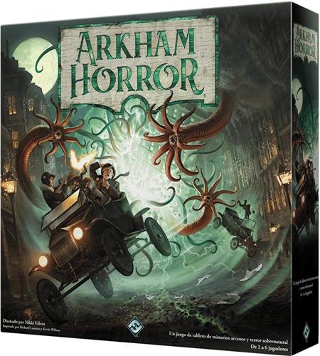Asmodee Arkham Horror 3Âª EdiciÃ³n, Bordspel, Detective, 14 jaar