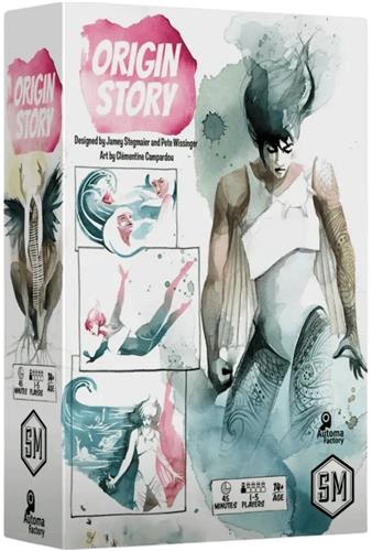 Asmodee bordspel Origin Story superhelden spel 1-5 spelers Engels.