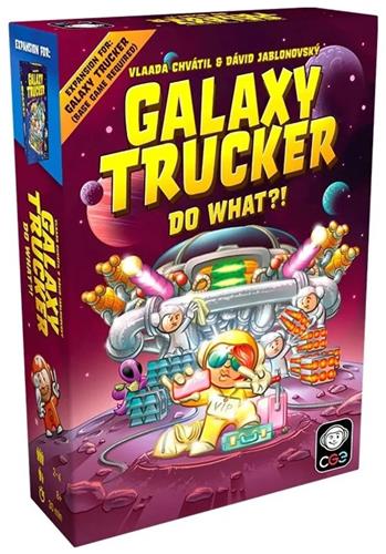Asmodee Galaxy Trucker uitbreiding Do What?! bordspel ruimte avontuur.