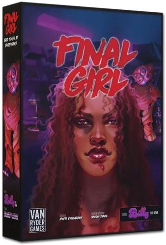 Asmodee bordspel Final Girl Bad Times at Buddyland horror spel 2-6 spelers.
