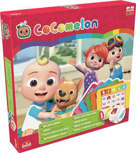CoComelon - Grote dobbelstenen bingo - actiespel